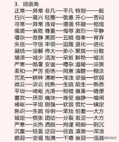 小学生基础知识大全，语文篇