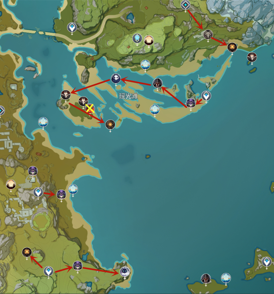 原神，探索提瓦特大陆的全地图解锁指南